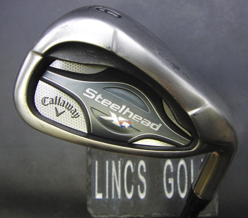 Callaway Steelhead XR 360 CF 9 Iron Stiff Graphite Shaft Callaway Grip