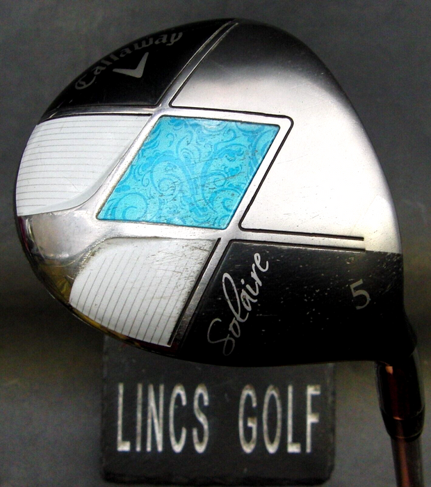 Ladies Callaway Solaire 5 Wood Ladies Graphite Shaft Callaway Grip