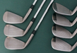 Set 7 x TaylorMade Smoke TP Forged Irons 4-PW Regular / Stiff Steel Shafts