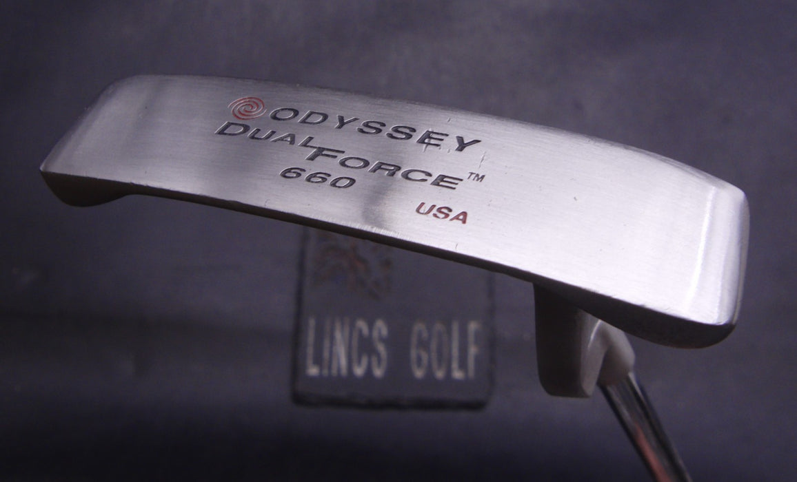 Odyssey Dual Force 660 Putter Steel Shaft 87cm Length Odyssey Grip