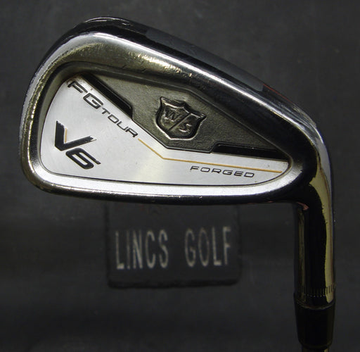 Wilson FG Tour Forged V6 6 Iron Stiff Steel Shaft Golf Pride Grip
