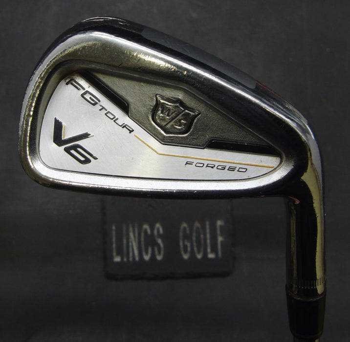 Wilson FG Tour Forged V6 6 Iron Stiff Steel Shaft Golf Pride Grip