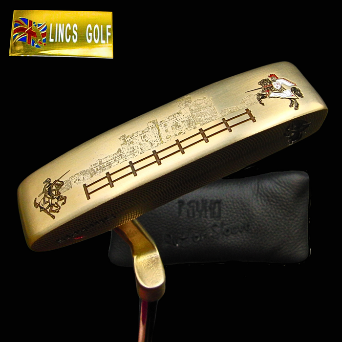 Custom Milled Knight Themed Pal Ping Putter 89cm Steel Shaft