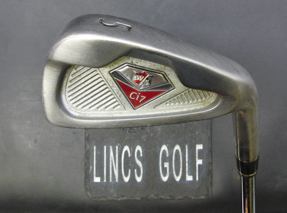 Wilson Staff Ci7 5 Iron Regular Steel Shaft Wilson Staff Grip