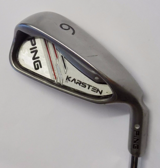 Karsten Ping Silver Dot 6 Iron CFS Regular Steel Shaft Ping Grip