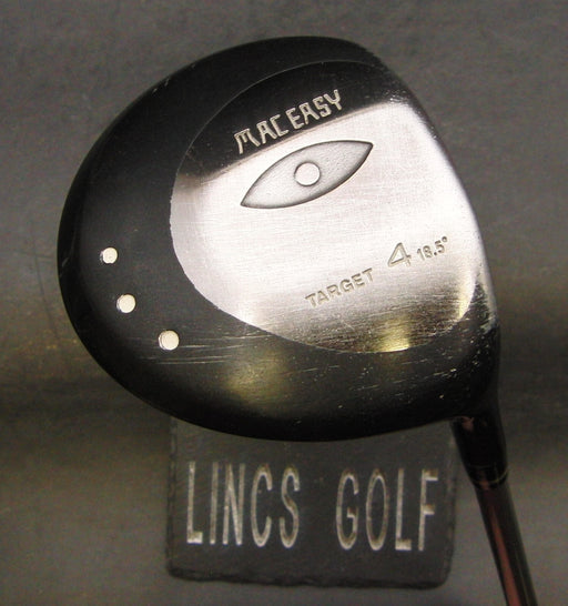 Mac Easy Target 18.5° 4 Wood Regular Graphite Shaft Black Grip