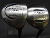Set of 2 Maruman Verity RV2 Stainless 17° 3 + 20° 5 Woods Regular Graphite Shaft