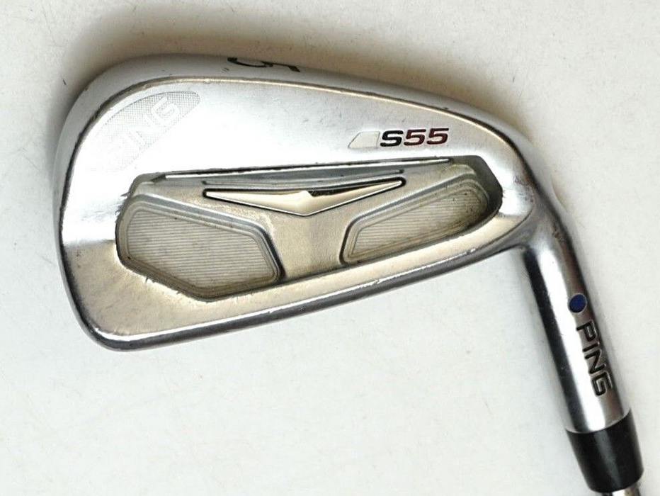 Ping S55 Blue Dot 5 Iron Project X 6.0 Stiff Steel Shaft Golf Pride Grip