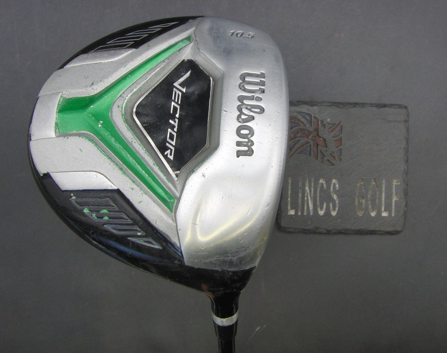 Wilson Vector 10.5° Driver Uniflex Graphite Shaft Benross Grip