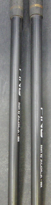 Set of 2 Ping Karsten 3+5 Woods Regular Graphite Shafts Izanahi Studio Grips