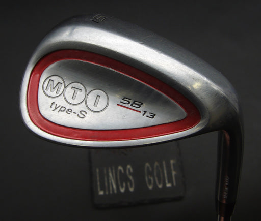 MTI Type-S 58° Sand Wedge Stiff Steel Shaft Lamkin Grip