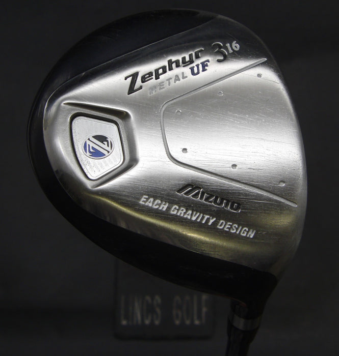 Mizuno Zephyr Metal UF 16° 3 Wood Regular Graphite Shaft Mizuno Grip