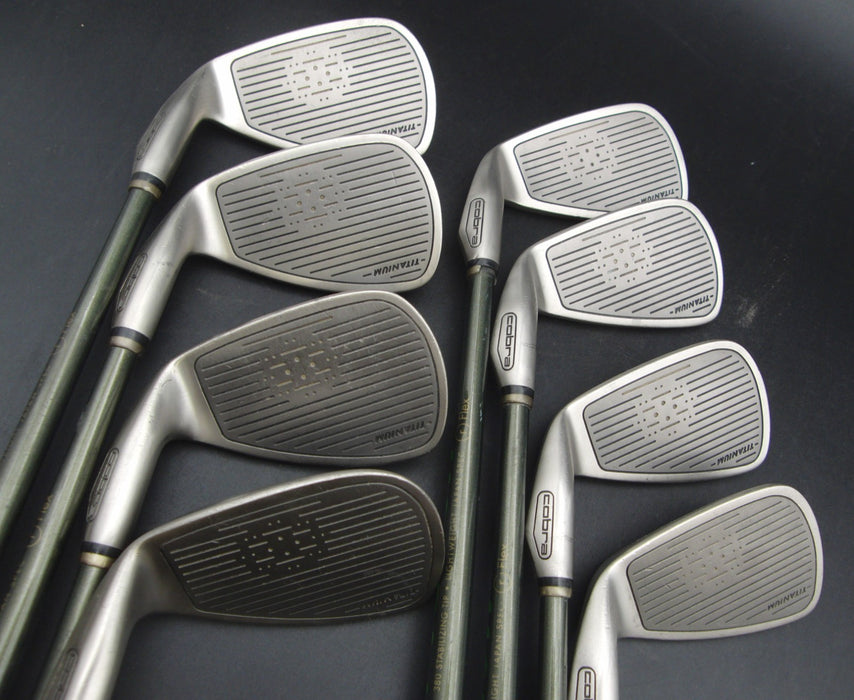Set of 8x King Cobra II Oversize+ 3 Piece Irons 4-SW Regular Graphite Shafts