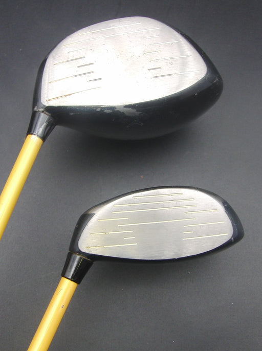 Set of 2 Callaway Big Bertha Hawk Eye VFT 9.5° Driver + 15° 3 Wood