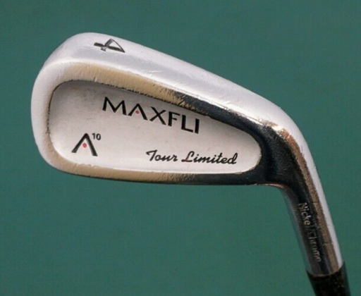 MAXFLI A10 Tour Limited Nickel/Chrome 4 Iron Stiff Steel Shaft Golf Pride Grip