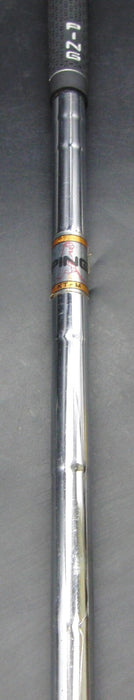 Left-Handed Ping Zing Karsten Black Dot 8 Iron Senior Steel Shaft Ping Grip