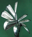 Set of 8 x John Letters PGA Irons 3-PW Regular Steel Shafts Mixed Grips