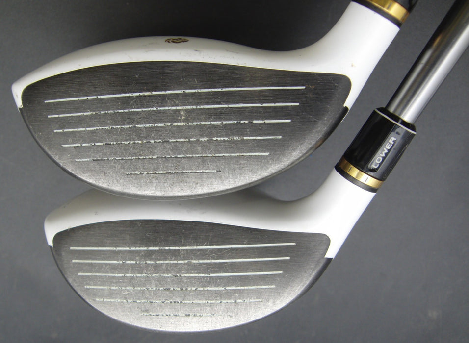 Set of 2 TaylorMade Gloire 3+5 Woods Regular Graphite Shafts Gloire Grips