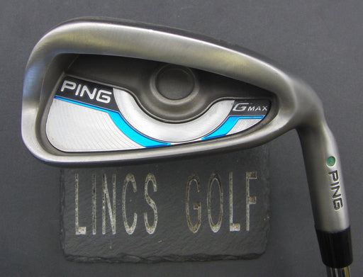 Ping G Max Green Dot 7 Iron Extra Stiff Steel Shaft Golf Pride Grip