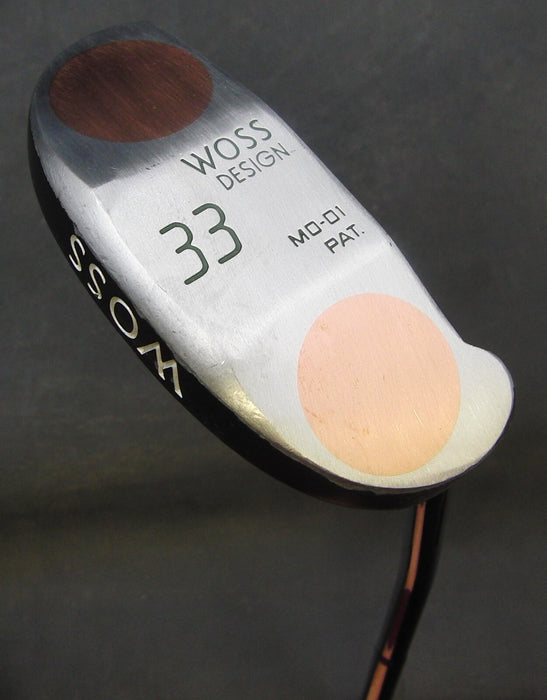 WOSS Design MO01 Pat. 33 Putter 90cm Playing Length Steel Shaft Iomic Grip