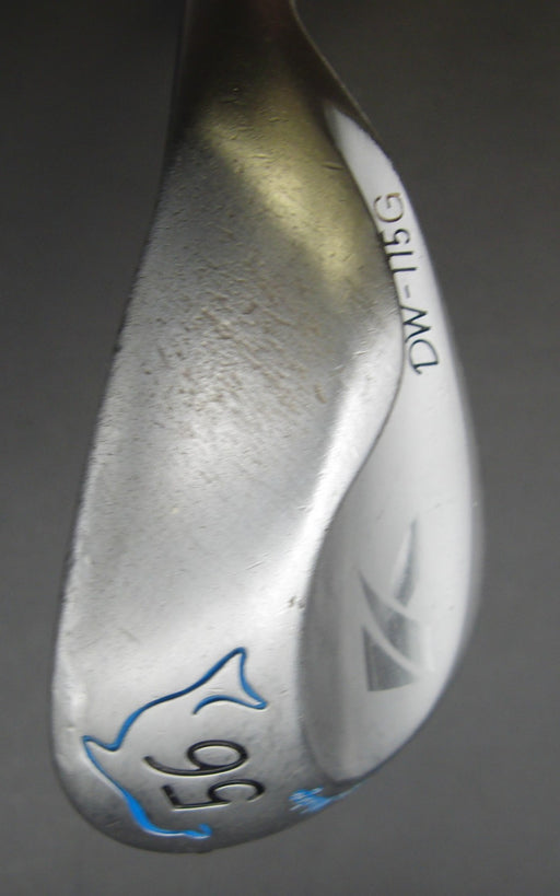 Kasco Dolphin Wedge DW-115G 56° Sand Wedge Stiff Steel Shaft Kasco Grip