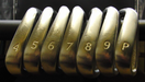 Set of 7 x Vega VC-01 Irons 4-PW Regular Steel Shafts Lamkin Grips