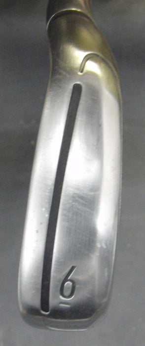 TaylorMade M6 6 Iron Stiff Steel Shaft Black Grip