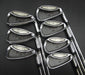 Set of 7x TaylorMade rac cgb Irons 4-PW Stiff Steel Shafts TaylorMade Grips*