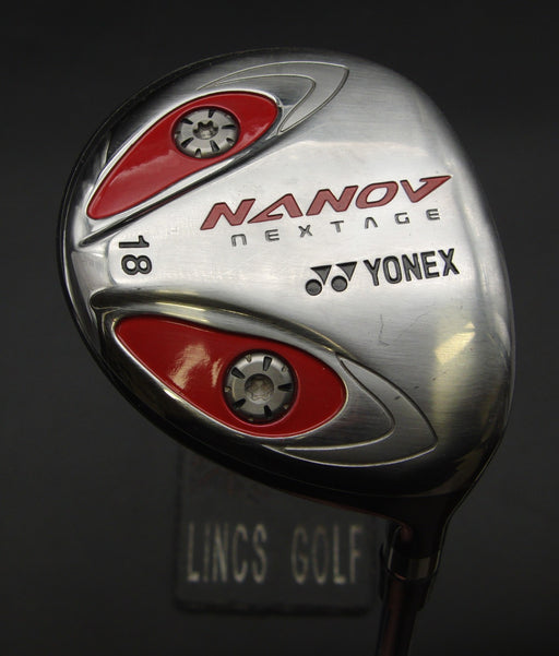 Yonex Nanov Nextage 18° 5 Wood Stiff Graphite Shaft Royal Grip