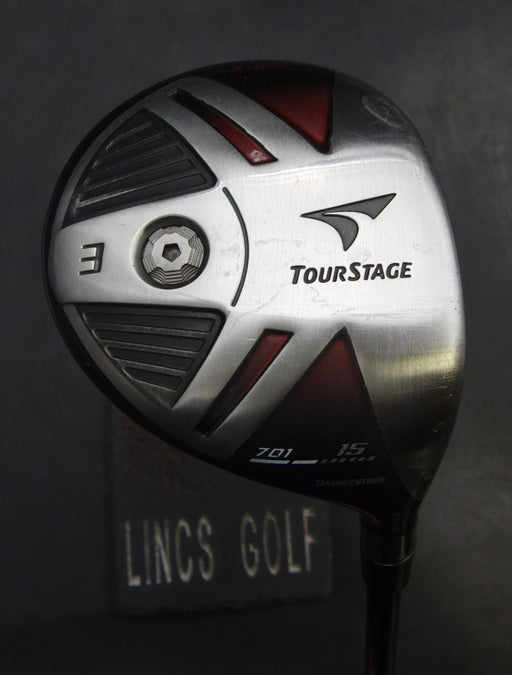 Bridgestone TourStage 701 15° 3 Wood Regular Graphite Shaft TourEdge Grip