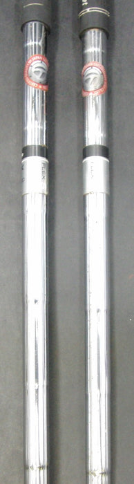 Set of 2 Taylormade M6 19º 3 & 22º 4 Hybrids Stiff Steel Shafts