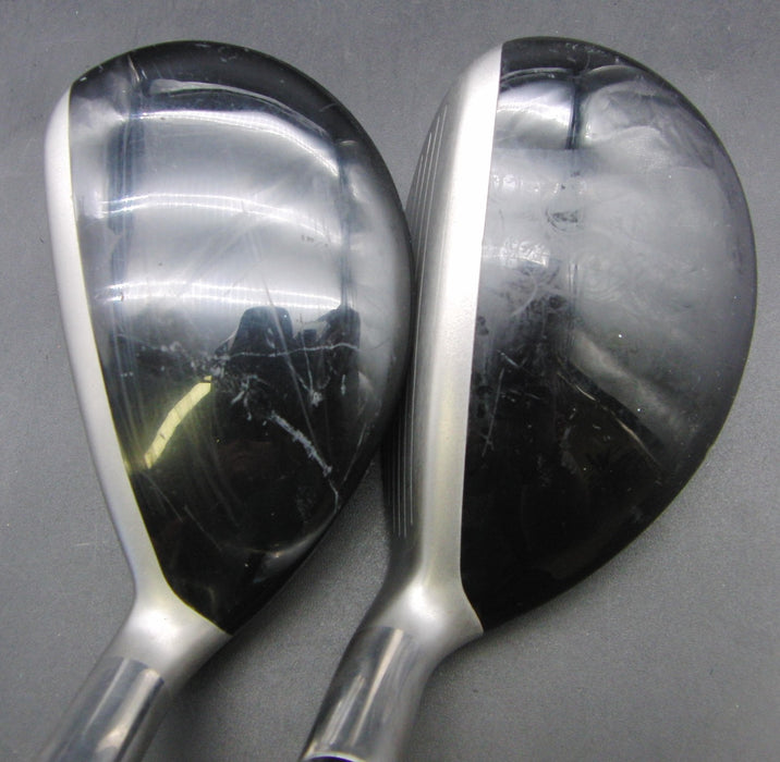 Set of 2x Callaway Diablo Edge 4+5 Hybrids Ladies Graphite Shafts Sword Grips
