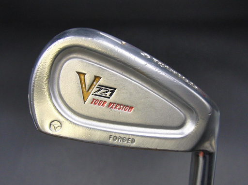 TaylorMade V721 Tour Version Forged 7 Iron Stiff Flex Graphite Shaft Royal Grip