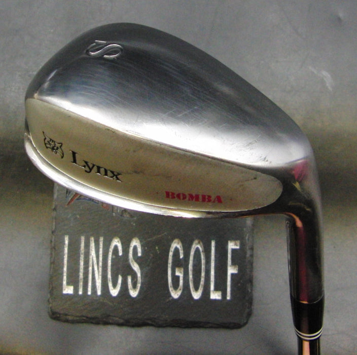 Lynx Bomba Sand Wedge Stiff Steel Shaft Lynx Grip