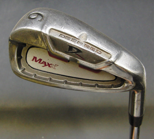Wilson Staff Deep Red Maxx 6 Iron Uniflex Steel Shaft Golf Pride Grip