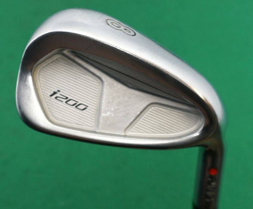 Ping i200 Red Dot 8 Iron KBS Stiff Steel Shaft Ping Grip