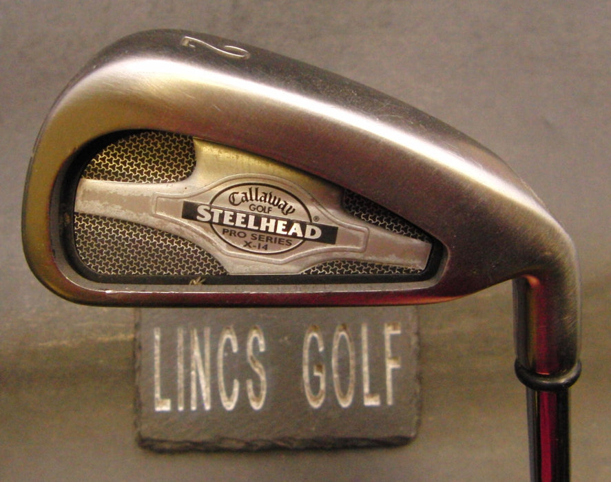 Callaway Steelhead X-14 2 Iron Stiff Steel Shaft Golf Pride Grip