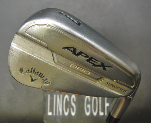 Callaway Apex Pro Forged 7 Iron Stiff Steel Shaft Golf Pride Grip
