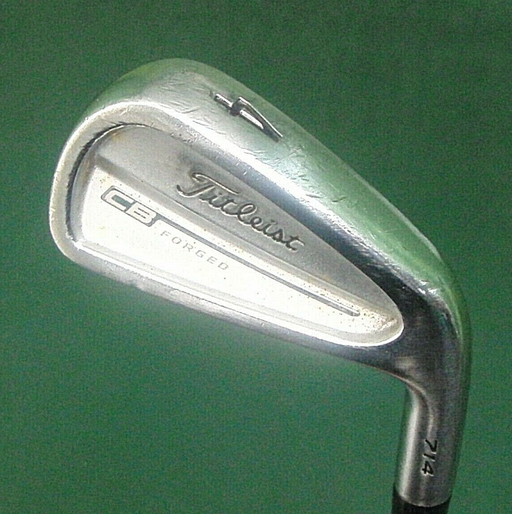 Titleist 714 CB Forged 4 Iron Extra Stiff Steel Shaft Golf Pride Grip