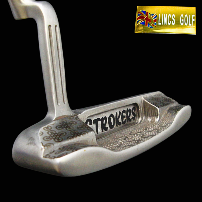 Custom Milled Luck of the Irish Themed Strokers Putter 90cm PSYKO Grip