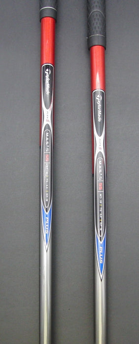 Set of 2 TaylorMade R5 Dual 3 + 5 Woods Stiff Graphite Shafts TaylorMade Grips*