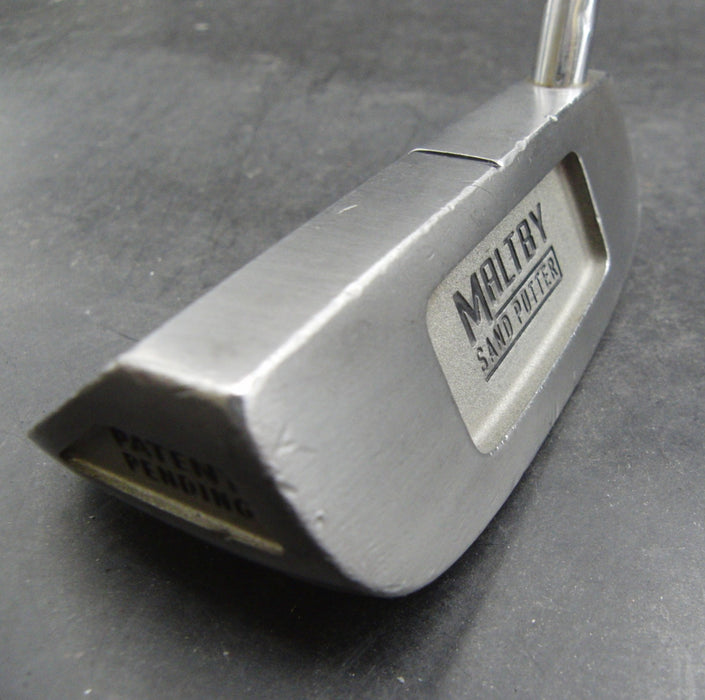 Maltby Sand Putter Chipper Steel Shaft 90cm Length Black Grip