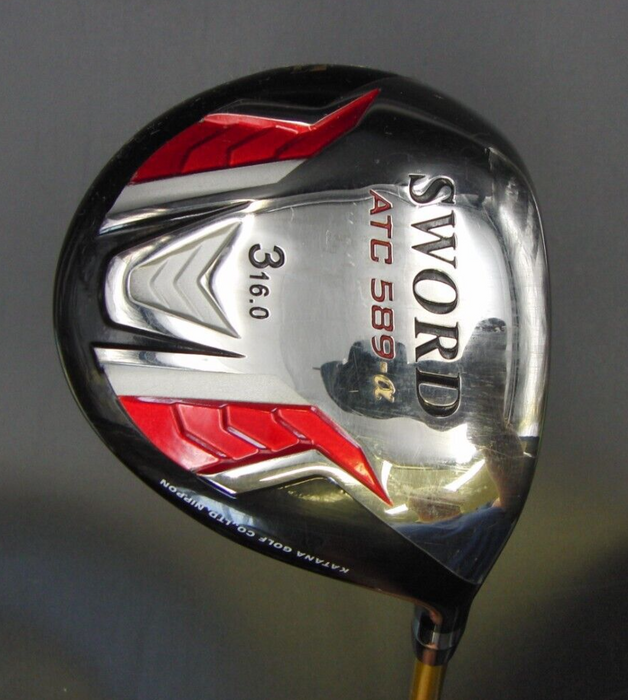 Katana Sword ATC 589 3 Wood 16º Regular Graphite Shaft Sword Grip