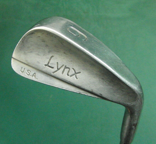 Lynx USA 6 Iron Regular Steel Shaft Golf Pride Grip