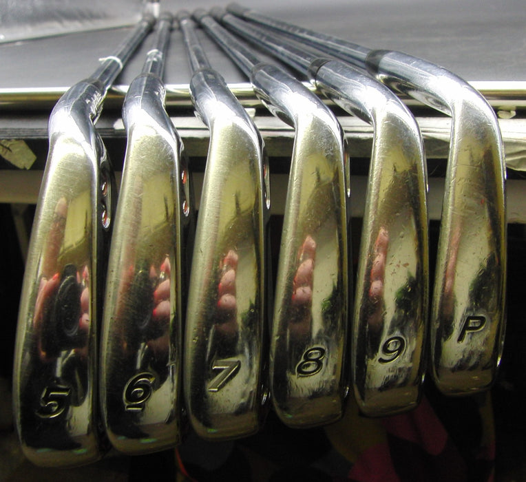 Set of 6x TaylorMade XR 5-PW Irons Stiff Steel Shafts TaylorMade Grips