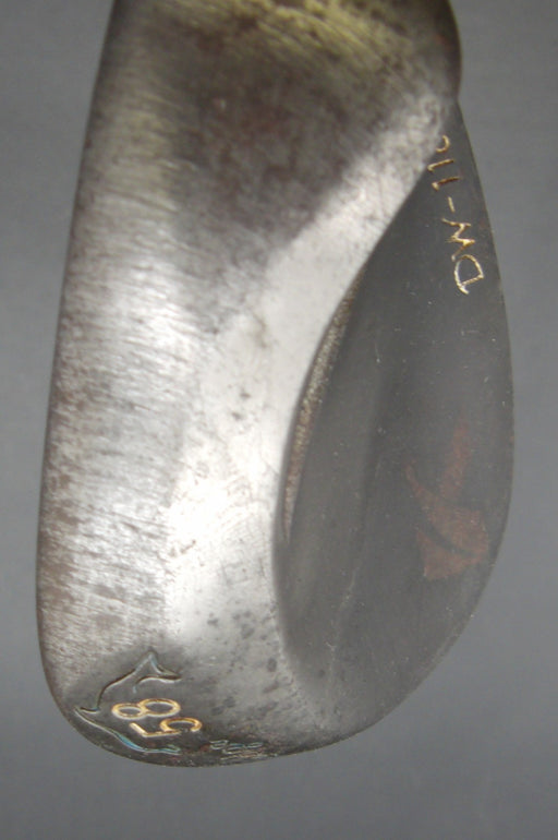 RAW Kasco Dolphin Wedge DW-118 58° Sand Wedge Stiff Steel Shaft Kasco Grip