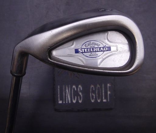 Left-Handed Callaway Steelhead X-14 8 Iron Regular Steel Shaft Callaway Grip