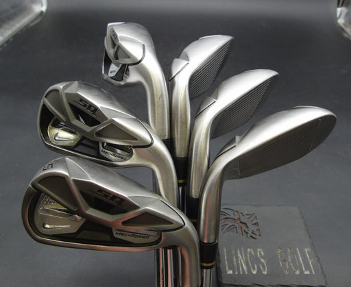 Set of 6x Nike SQ Machspeed 5-PW Irons Stiff Steel Shafts Nike Grips