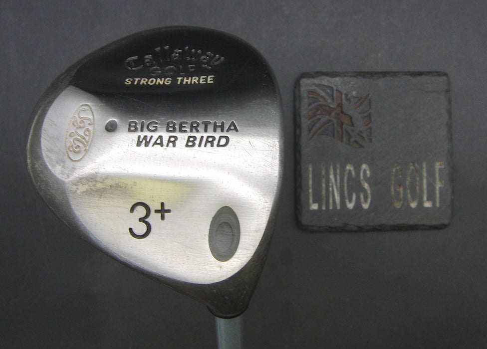 Callaway Big Bertha Warbird 3 Wood Firm Graphite Shaft Swing Rite Grip