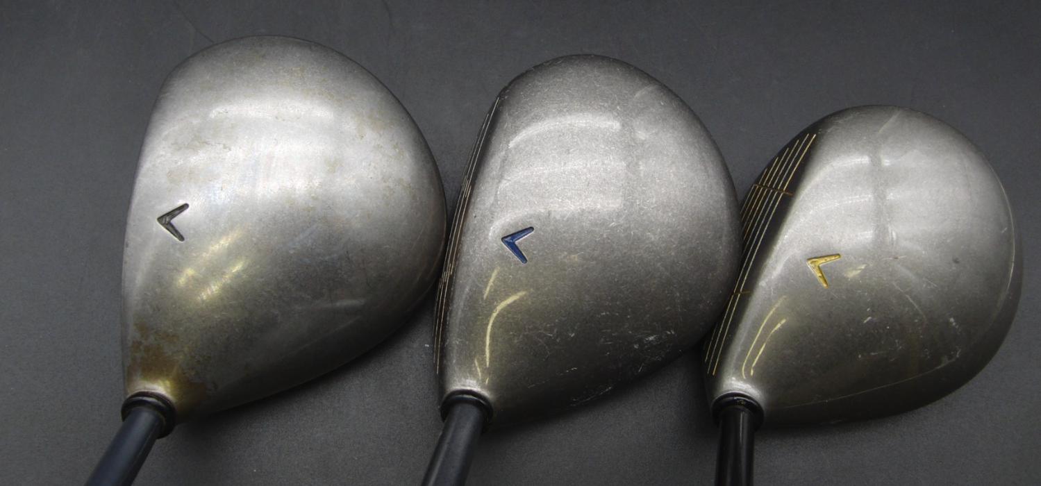 Set of Prokennex 3-SW Irons + Callaway 10 Driver + 3 + 4 Wood + Putter*
